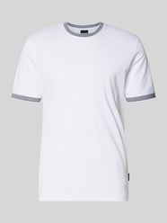 t-shirt z okrągłym dekoltem od bugatti - 1