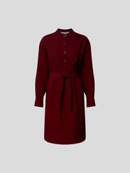 Midikleid mit Stehkragen von See by Chloé Rot - 8