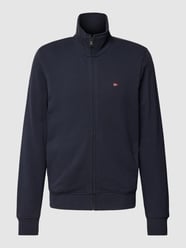 Sweatjacke mit Logo-Detail Modell 'BALIS' von Napapijri Blau - 23