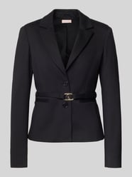 Blazer mit Taillengürtel von Liu Jo White - 27