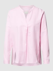 Blouseshirt met V-hals van Milano Italy Roze - 42