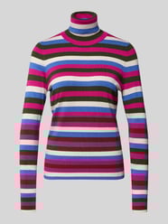 Bluzka z długim rękawem o kroju regular fit z mieszanki wiskozy od Christian Berg Woman - 26