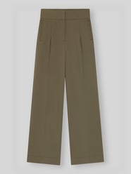 Wide Leg Hose aus Viskose-Mix mit Bundfalten von BOSS Orange - 40