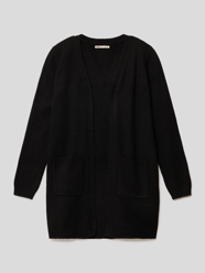 Cardigan met steekzakken, model 'Lesly' van Only Grijs / zwart - 45
