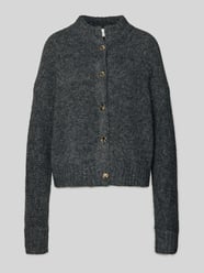 Gebreid jack met opstaande kraag, model 'Taura' van Neo Noir - 33