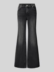 Relaxed Flared Cut Jeans im 5-Pocket-Design von Oui Grau - 4