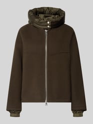 Doubleface Wolljacke mit abnehmbarer Steppkapuze von Blonde No. 8 - 16