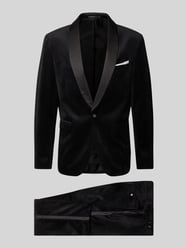 Slim Fit Anzug aus Samt von Lindbergh - 34