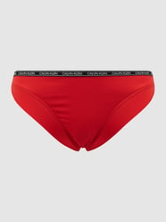 Bikini-Hose mit elastischem Bund von Calvin Klein Underwear Rot - 8