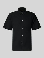 Koszula casualowa o kroju regular fit z fakturowanym wzorem model 'MONTAUK' od JACK & JONES - 37