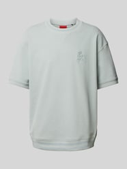 T-Shirt mit Rundhalsausschnitt Modell 'Dectaros' von HUGO Grün - 4