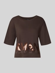 T-Shirt mit Paillettenbesatz von Armani Exchange - 20