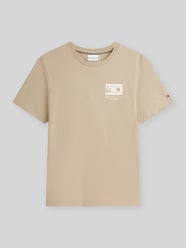Regular Fit T-Shirt aus reiner Baumwolle von Tommy Hilfiger Beige - 22