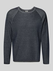 Sweter z dzianiny z okrągłym dekoltem model ‘TITZIAN’ od DRYKORN - 19