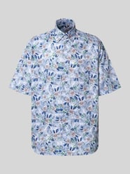 Comfort fit zakelijk overhemd met button-downkraag van ETERNA - 5
