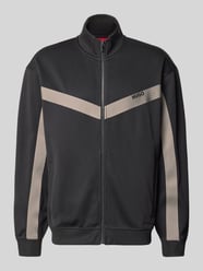 Bluza rozpinana o kroju relaxed fit z dodatkiem bawełny model 'DARTI' od HUGO - 2