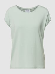 T-Shirt mit Rundhalsausschnitt Modell 'PLAIN' von Vero Moda Mint - 15