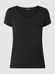 T-shirt van modalmix  van Soaked in Luxury Zwart - 38