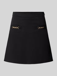Minirok van viscosemix model 'WANDA' van GUESS - 8