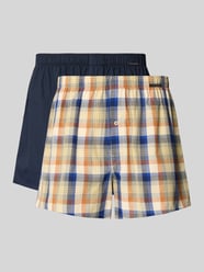 Boxershorts met elastische band in een set van 2 van SCHIESSER - 2