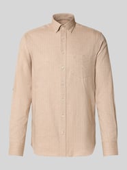 Vrijetijdsoverhemd met knoopsluiting van bugatti Beige - 25