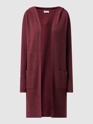 Longcardigan mit Woll-Anteil von s.Oliver RED LABEL Bordeaux - 26