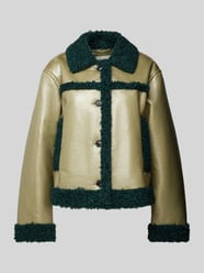 Jack met platte kraag van Scotch & Soda Groen - 19