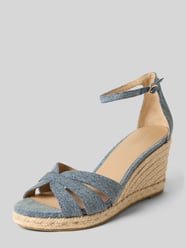 Wedges in denimlook van Lauren Ralph Lauren - 4