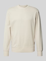 Sweatshirt mit Label-Detail von Calvin Klein Jeans Beige - 13