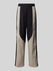 Wide Leg Trainingshose mit Label-Badge Modell 'TRAIN 7.0' von EA7 Emporio Armani - 46