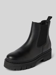 Chelsea boots van echt runderleer van Tamaris - 24