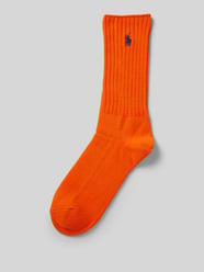 Socken mit Label-Stitching von Polo Ralph Lauren Underwear Orange - 26