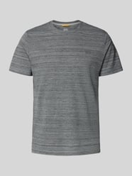 Regular fit T-shirt met ronde hals, model 'Melange' van camel active - 19
