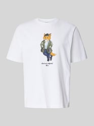 Regular fit t-shirt van puur katoen van MAISON KITSUNÉ - 28