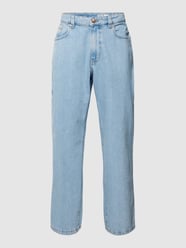 Loose Fit Jeans mit Zier-Applikation von REVIEW Blau - 34