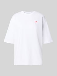 Relaxed fit T-shirt met motiefstitching van COMMA - 44