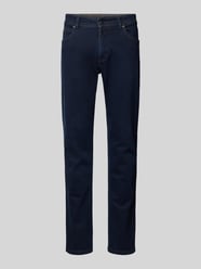 Straight fit jeans met merkdetail van Christian Berg Men - 44