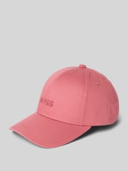 Baseballpet met logostitching, model 'Ari' van BOSS - 1