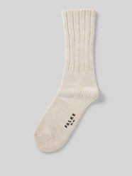 Socken mit Strukturmuster Modell 'Brooklyn' von Falke Beige - 4