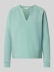 Relaxed fit sweatshirt met stretch van Christian Berg Woman - 3