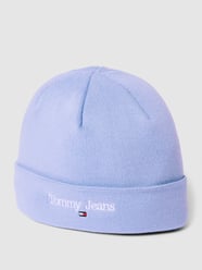 Beanie mit Label-Stitching von Tommy Jeans Mint - 5
