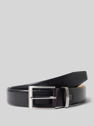 Pasek skórzany ze sprzączką od Pierre Cardin - 2