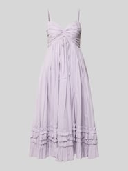 Sukienka koktajlowa na cienkich ramiączkach od Lace & Beads - 17
