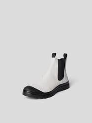 Chelsea Boots aus Leder von Officine Creative Schwarz - 34