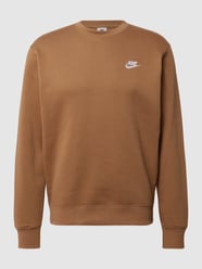 Sweatshirt mit Label-Stitching von Nike Braun - 1