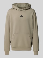 Hoodie mit Logo-Print von Adidas Training Grün - 43