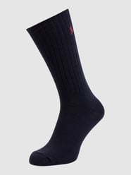 Socken mit Label-Stitching Modell 'CREW SOCK' von Polo Ralph Lauren Underwear Blau - 14
