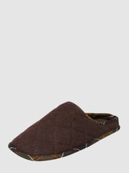 Vilten pantoffels van Barbour Bruin - 17