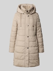 Steppmantel mit Kapuze von Fuchs Schmitt Beige - 36