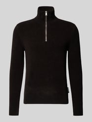 Regular Fit Troyer aus Baumwoll-Schurwoll-Mix von Marc O'Polo - 36